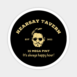 hearsay tavern johnny depp Magnet